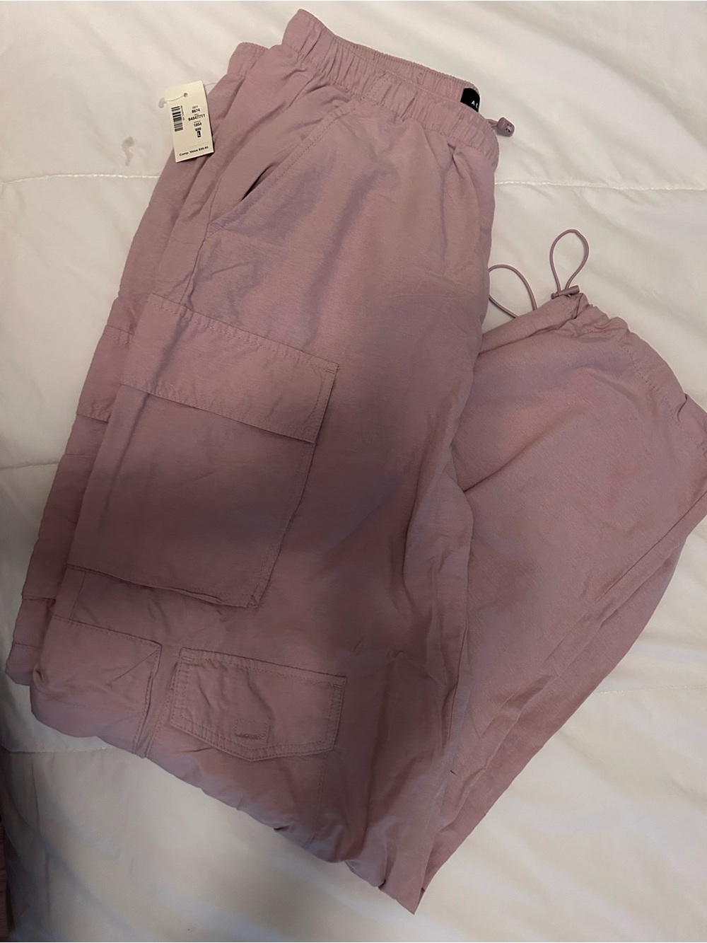 Women’s Cargo Track Pants - Dusty Rose